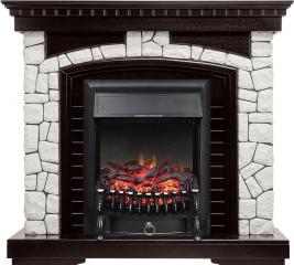 Электрокамин Royal Flame (портал Glasgow венге, очаг Royal Flame Fobos FX Black) 