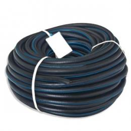 Резиновый газовый рукав, 9 мм, 3 класс, черный с синей полосой 