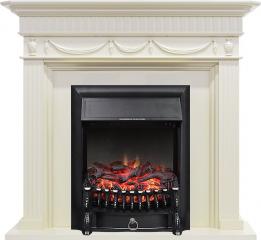 Электрокамин Royal Flame (портал Corfu слоновая кость, очаг Royal Flame Fobos FX Black) 