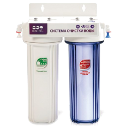 Фильтр для воды под мойку RAIFIL PU905W2-WF14-PR-EZ (2 стадии)
