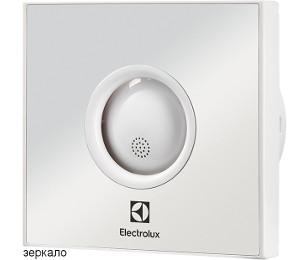 Вытяжной вентилятор Electrolux EAFR-100 mirror зеркальный, с обратным клапаном 