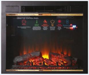 Электрический камин Inter Flame Sirius 30 LED FX Brass 