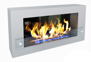 Биокамин ZeFire Constant 900 (белый) со стемалитом 