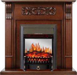 Электрокамин Royal Flame (портал Venice махагон, очаг Royal Flame Fobos FX M Black) 
