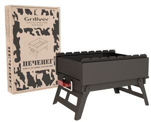 Переносной складной мангал походный Печенег Grillver