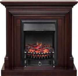 Электрокамин Royal Flame (портал Bradford темный дуб, очаг Royal Flame Fobos FX Black) 