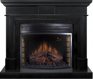 Электрокамин Royal Flame (портал Coventry черный, очаг Royal Flame Dioramic 28 LED FX) 
