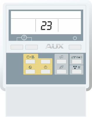 Кондиционер AUX AMSD-H12\4R1  / AM3-H27\4DR1 