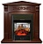Угловой электрокамин Royal Flame (портал Sorrento  орех, очаг Royal Flame Majestic FX Black) 