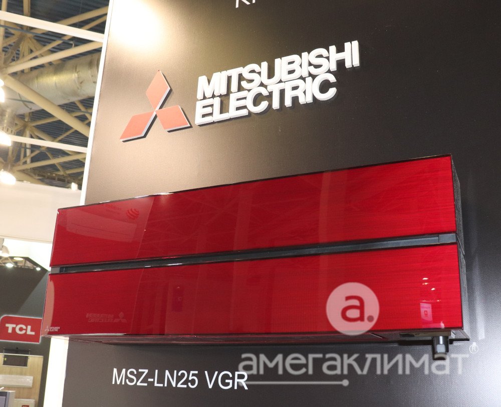Тепловой насос Mitsubishi Electric MSZ-LN50VG2R / MUZ-LN50VGHZ2 (рубиново-красный) ZUBADAN INVERTER 