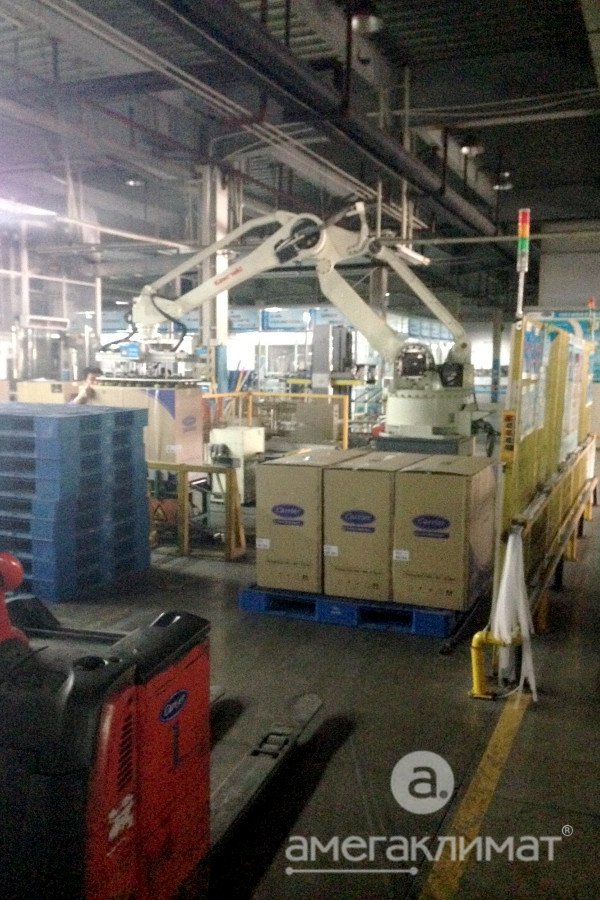 Поездка дилеров кондиционеров Carrier на производство в Китай (завод Midea)