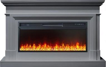 Электрокамин Royal Flame (портал Coventry 42 серый, очаг Royal Flame Vision 42 LED) 