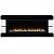 Электрокамин RealFlame (портал Denver 50 белый с черным, очаг RealFlame Saphir 50) 