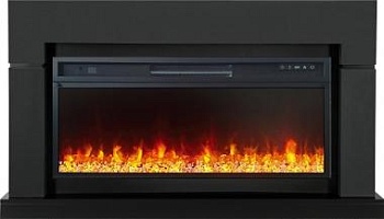 Электрокамин Royal Flame (портал Lindos 42 серый графит, очаг Royal Flame Vision 42 LED) 