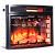 Электрический очаг InterFlame Panoramic 25 LED FX QZ 