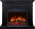Электрокамин Royal Flame (портал Coventry черный, очаг Royal Flame Jupiter FX New) 