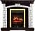 Электрокамин Royal Flame (портал Glasgow венге, очаг Royal Flame Fobos FX Brass) 