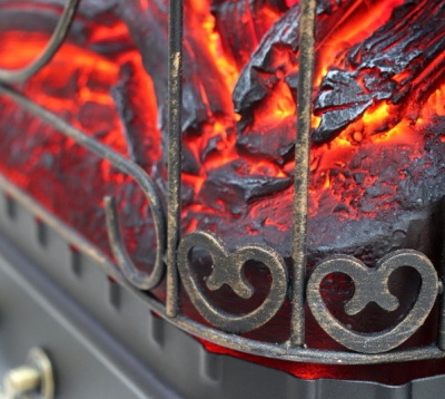 Электрокамин Royal Flame (портал Valletta орех, очаг Royal Flame Majestic FX Black) 