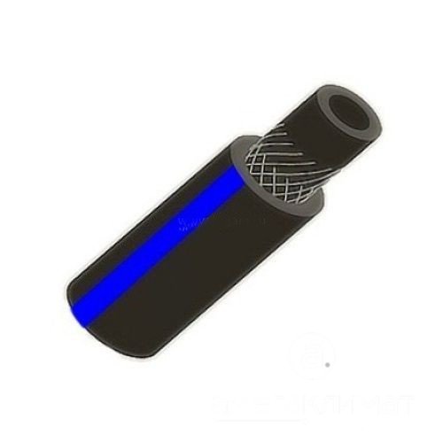 Резиновый газовый рукав, 9 мм, 3 класс, черный с синей полосой 