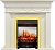 Электрокамин Royal Flame (портал Corfu слоновая кость, очаг Royal Flame Fobos FX M Brass) 