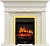Электрокамин Royal Flame (портал Corfu слоновая кость, очаг Royal Flame Fobos FX Brass) 