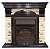 Электрокамин Royal Flame (портал Dublin арочный сланец (темный дуб), очаг Real Flame Majestic-S LUX BL LT с пультом) 