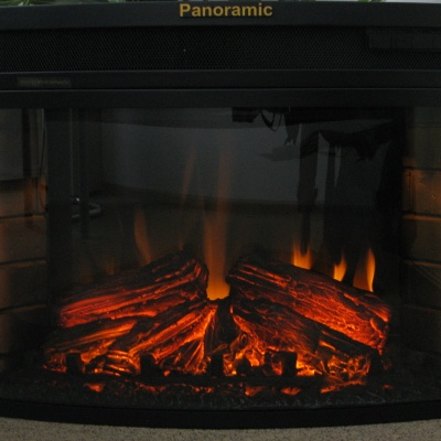 Электрокамин Inter Flame ( портал Afina, очаг Panoramic 25 Led FX )