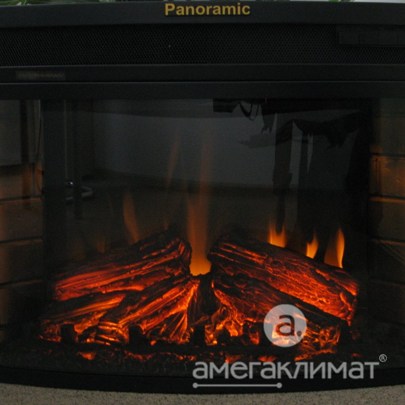  Электрокамин Inter Flame ( портал Afina, очаг Panoramic 25 Led FX )