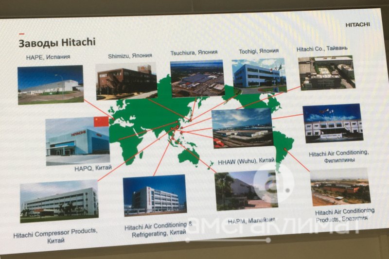 Поездка на завод кондиционеров Hitachi в Барселоне