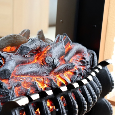 Электрокамин Royal Flame (портал Calgary дуб, сланец бежевый, очаг Royal Flame Fobos FX M Black) 