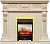 Электрокамин Royal Flame (портал Corsica слоновая кость с патиной, очаг Royal Flame Fobos FX M Brass) 