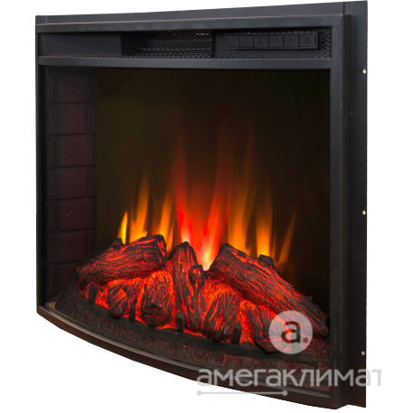 Электрокамин RealFlame (портал Attica 25,5/26 бежевый WT-F612, очаг RealFlame Evrika 25,5) 