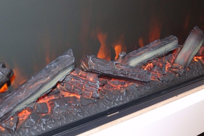 Электрокамин Royal Flame (портал Dallas 60 слоновая кость с патиной, очаг Royal Flame Vision 60 LOG LED) 