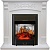 Электрокамин Royal Flame (портал Sorrento белый дуб, очаг Royal Flame Majestic FX M Black) 