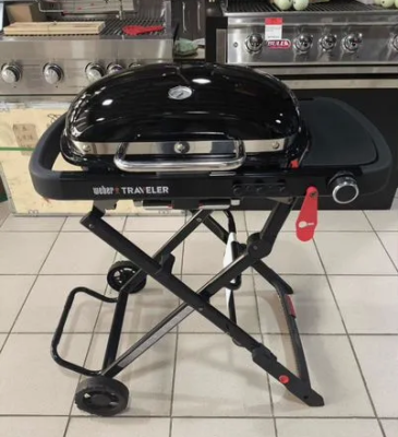 Гриль газовый Weber Traveler Compact черный, 1500527 