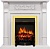 Электрокамин Royal Flame (портал Venice белый, очаг Royal Flame Fobos FX Brass) 