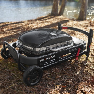 Гриль газовый Weber Traveler Compact черный, 1500527 