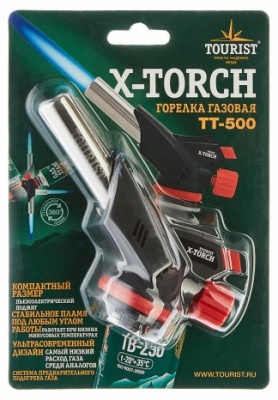 Газовая горелка на баллончик TOURIST X-TORCH TT-500 