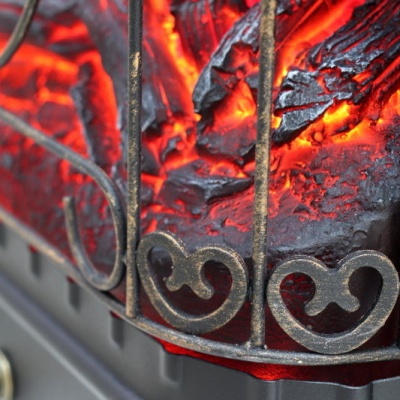 Электрокамин Real Flame (портал Ottawa цвет венге, очаг Real Flame Majestic) 