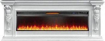 Электрокамин Royal Flame (портал Sparta 60 белый, очаг Royal Flame Vision 60 LED) 
