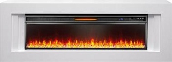 Электрокамин Royal Flame (портал Line белый, очаг Vision 60 LED) 