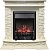 Электрокамин Royal Flame (портал Luzern слоновая кость, сланец белый, очаг Royal Flame Fobos FX Black) 