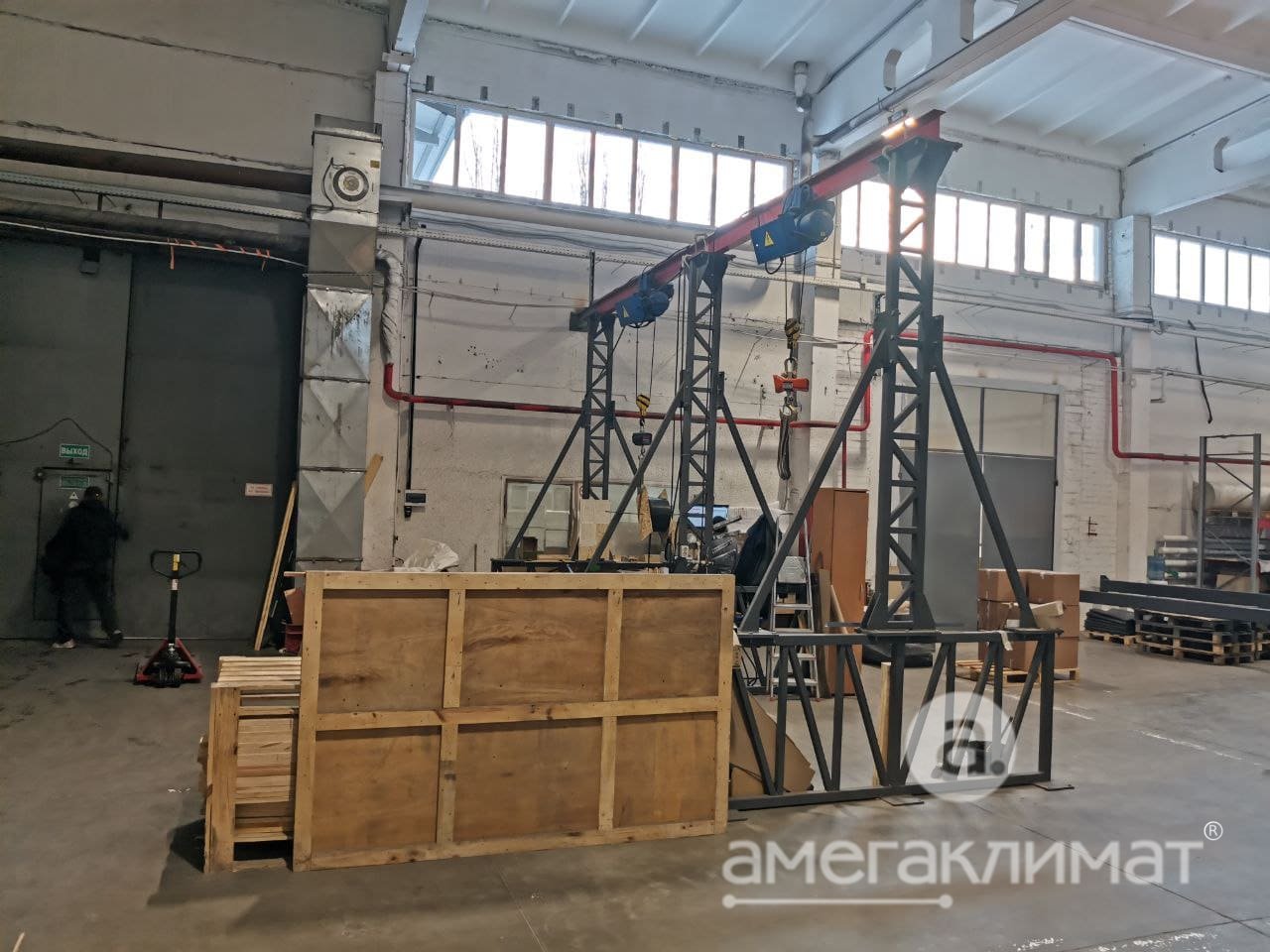 Посещение завода по производству дровяных печей и топок Astov (Астов) в г. Воронеже, 2023г.