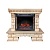 Электрокамин Royal Flame (портал Pierre Luxe, очаг Inter Flame Panoramic 25 FX QuartZ)