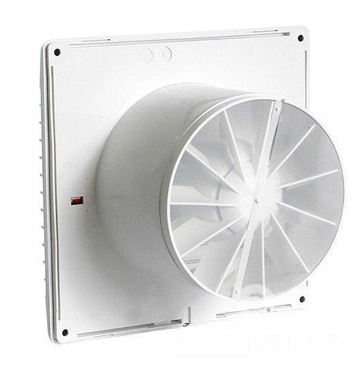 Вытяжной вентилятор Soler Palau DECOR-200CR белый, c обратным клапаном, таймером 