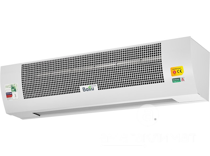 Тепловая завеса с водяным теплообменником Ballu серия PROFESSIONAL STANDARD PS MEDIUM BCH-M10W12-PS 
