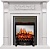 Электрокамин Royal Flame (портал Venice белый, очаг Royal Flame Fobos FX M Black) 