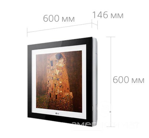 Инверторный кондиционер картина LG Artcool Gallery A09FT 